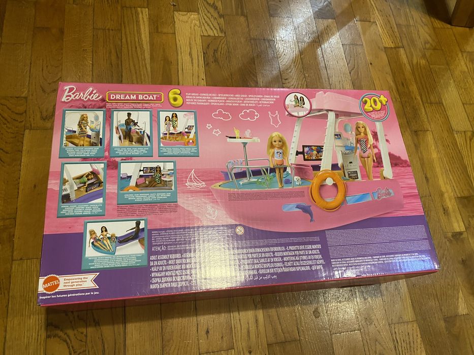 Wymarzona łódka Barbie