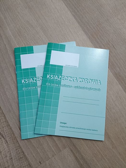 Książeczka s-anepidu/realizacja w ciągu 24 h