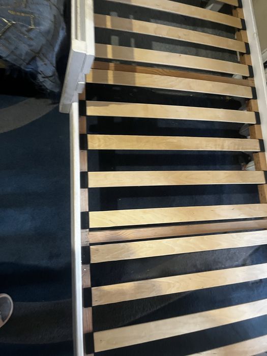 Двохярусне ліжко з ортопедичними матрацами