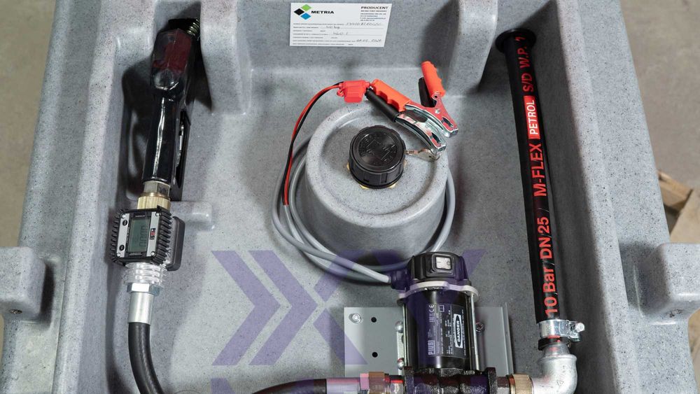 Zbiornik mobilny na olej napędowy paliwo rope 250l, 460l, 600l