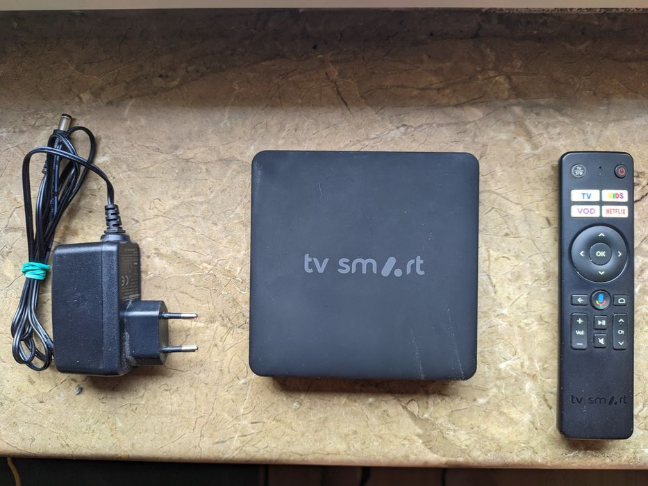 TV Smart 4K Box -AndroidTV 12, YouTube bez reklam