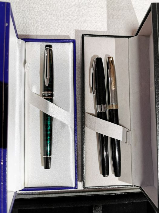 Canetas de marca e coleção