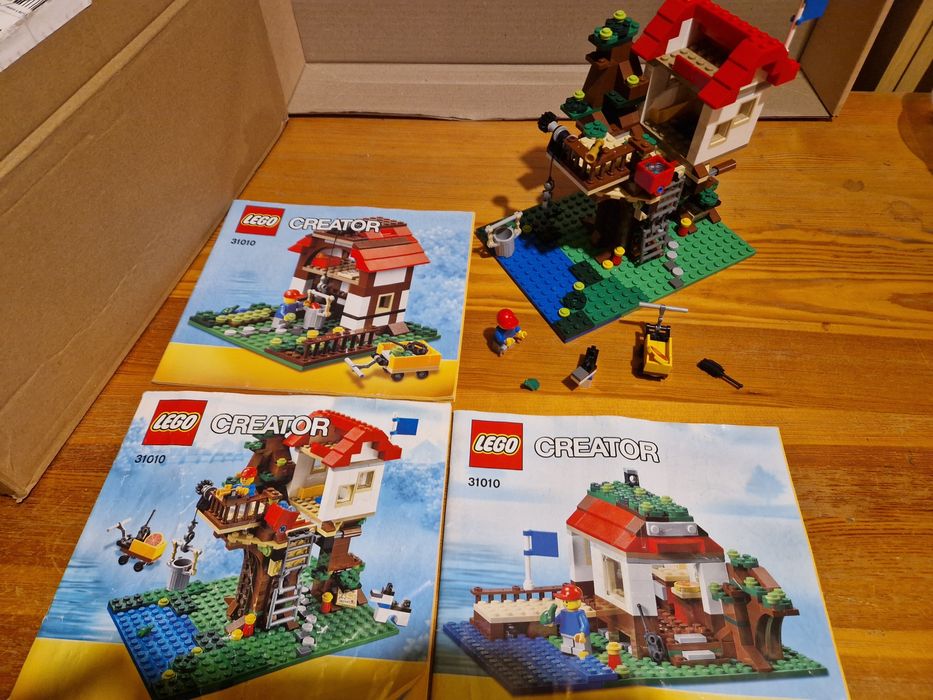 Lego Creator 3w1 31010 domek na drzewie
