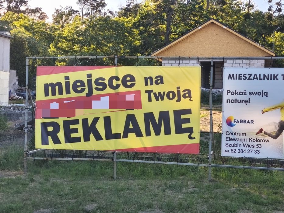 Baner miejsce na baner reklamę