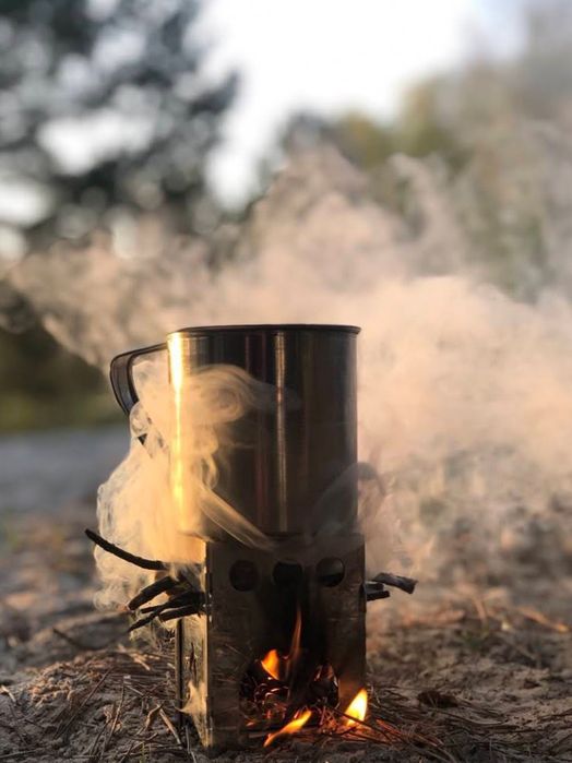печь щепочница горелка піч трісківниця