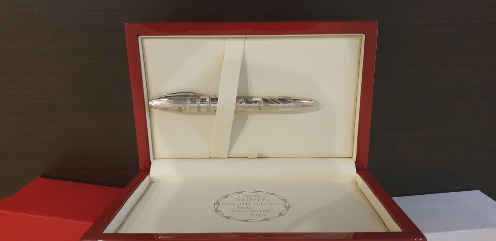 Чернильная ручка Sheaffer. USA. Лимитирован.Серебро. Классный подарок.