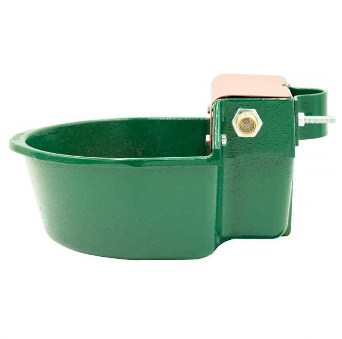 Poidło żeliwne pływakowe dla bydła, owiec, psów koni 4 l, z korkiem