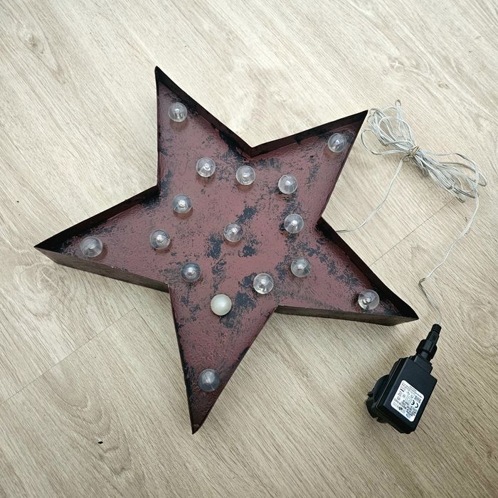 Candeeiro em forma de Estrela Decorativa