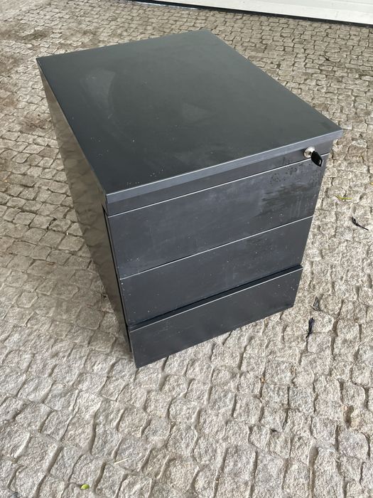 Módulo de gavetas de escritório x3