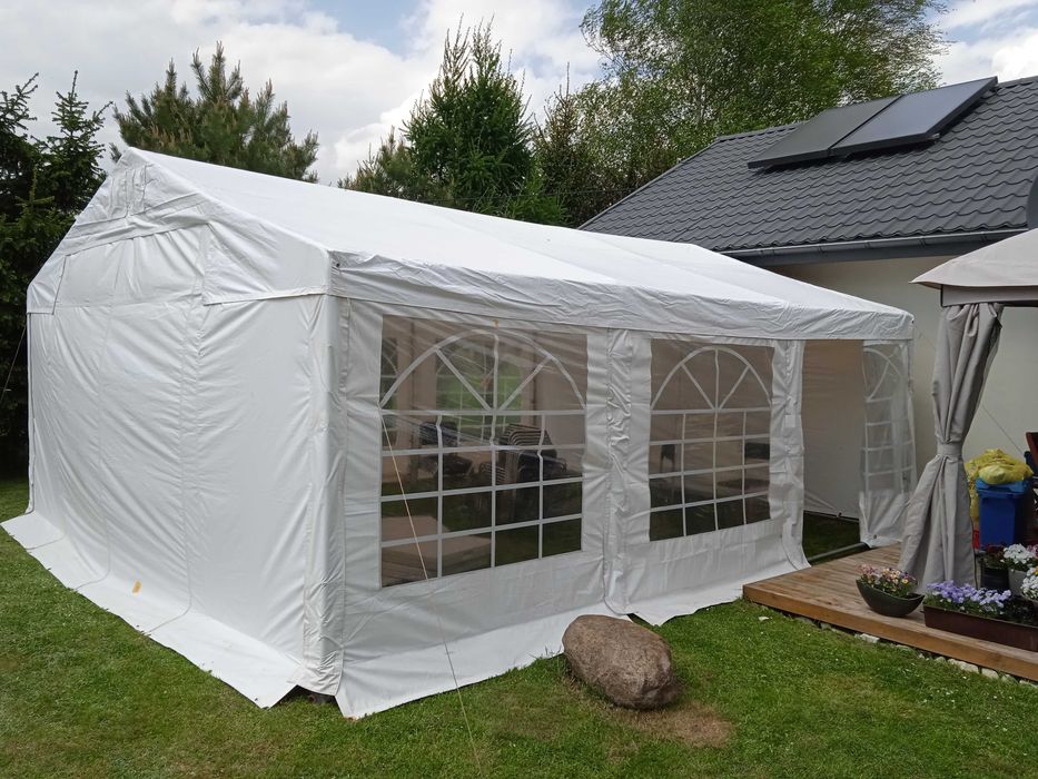 Namioty imprezowe wypożyczalnia, wynajem, catering, stoły, krzesła