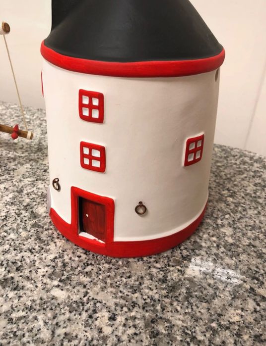 Moinho Decorativo de Cerâmica