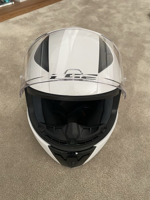 Capacete LS2 Rapid II -  XS - Branco -Como Novo (Ideal criança)