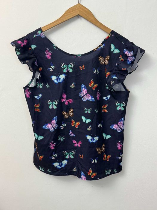 Bluzka w motylki bluzeczka w motyle butterflies Shein S 36