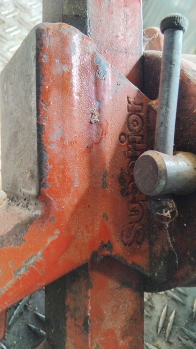 Imadło obrotowe niemieckie 120mm solidne stalowe