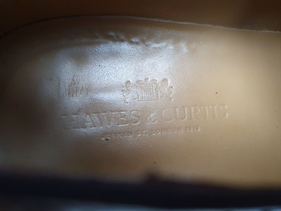 Hawes & Curtis derby brogue  roz. 10/44.5