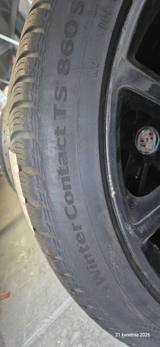 felgi aluminiowe 21 cali z oponami Porsche Cayenne 2020