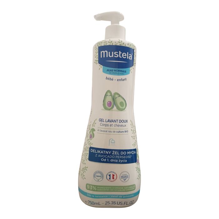 Mustela мустела дитячий гель для купання 750 мл