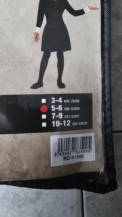 Fato carnaval vandinha