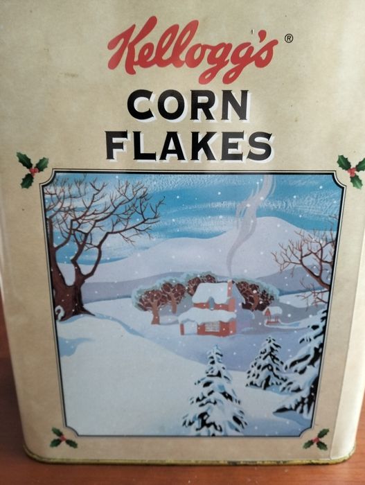 Lata Corn Flakes - Kellogg's 1995