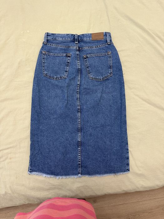 Джинсова спідниця розмір 34