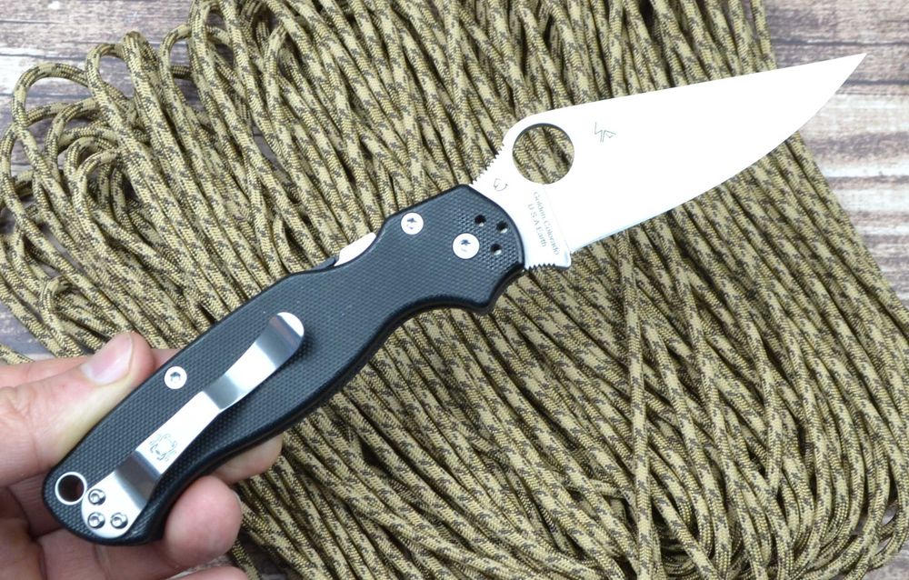 Брелок EDC фолдер Spyderco Para 2 premium Chinese