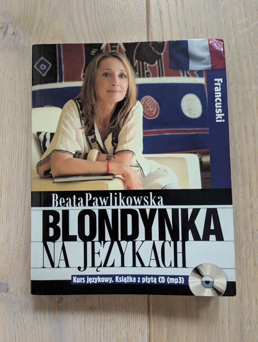 Blondynka na językach francuski kurs językowy Beata Pawlikowska + CD