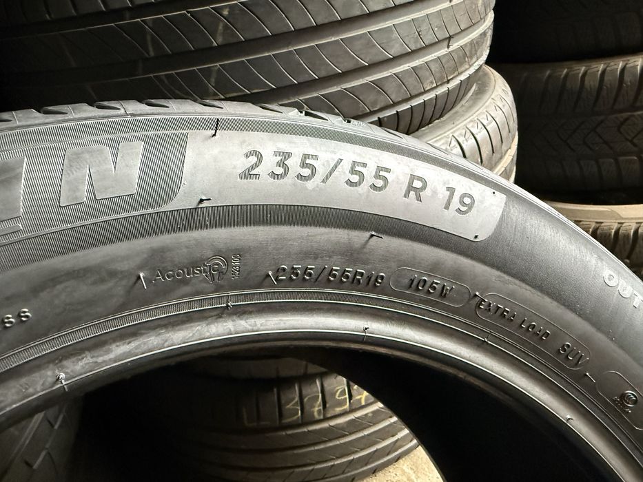 Літні шини 235/55 R19 Michelin Primacy 4 Acoustic 2шт. 90+%