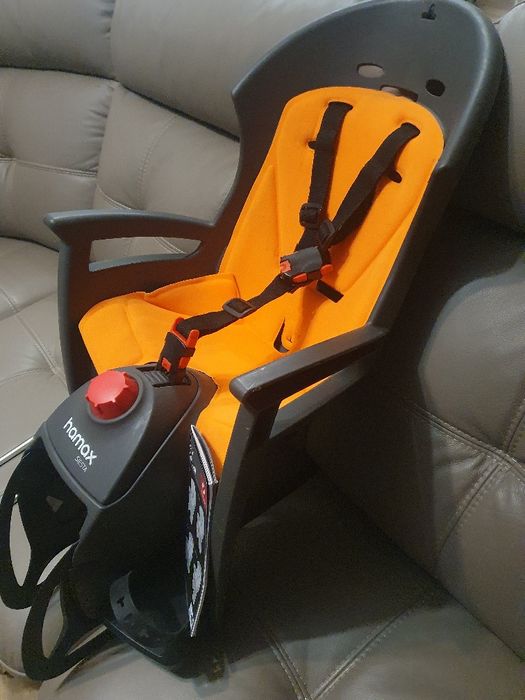 Fotelik rowerowy odchylany Hamax Siesta na kluczyk