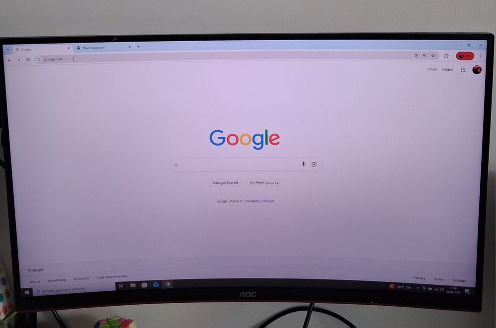 Monitor AOC 27" Curvo Gaming – 144Hz / 1ms