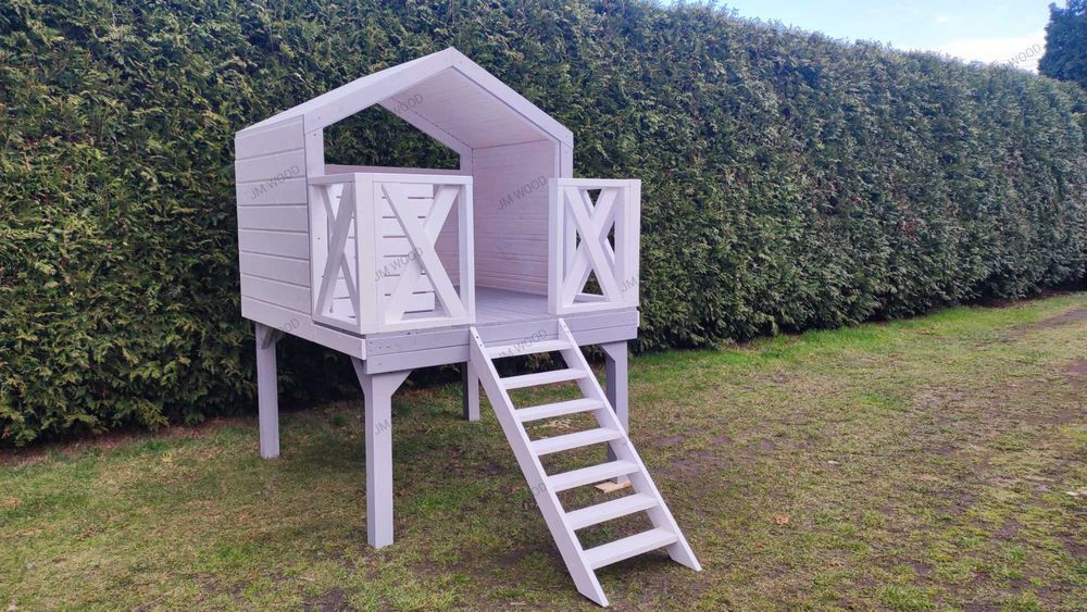 Drewniany Domek Ogrodowy dla dzieci Plac Zabaw