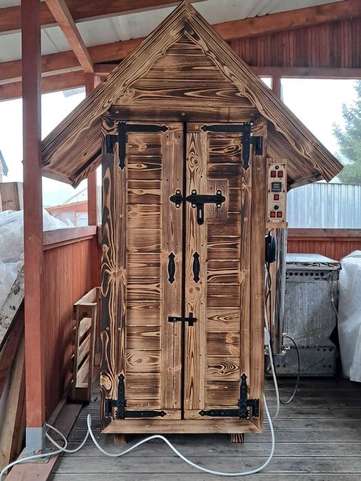 Wędzarnia Elektryczna 2 Kw Ocieplona wełna 5cm ściana 8,2 cm