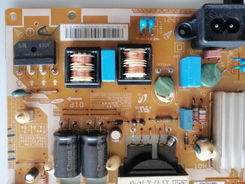 Fonte B N 4 4 -0 0 6 9 7 A da tv Samsung U E 3 2 H 5000 AW