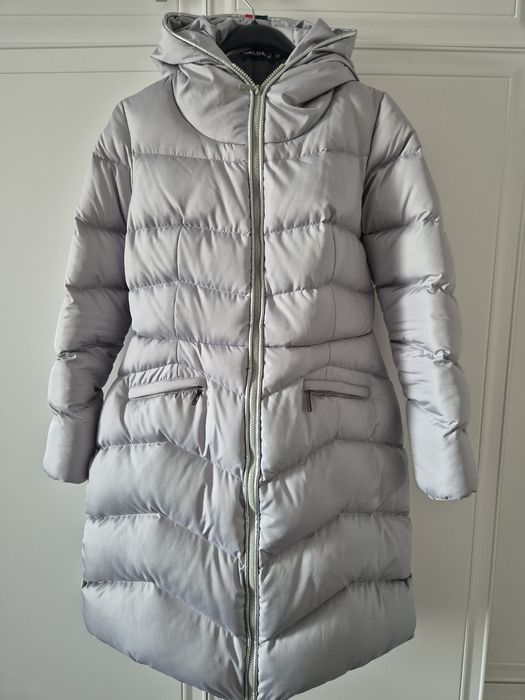 Зимовий натуральний пуховик