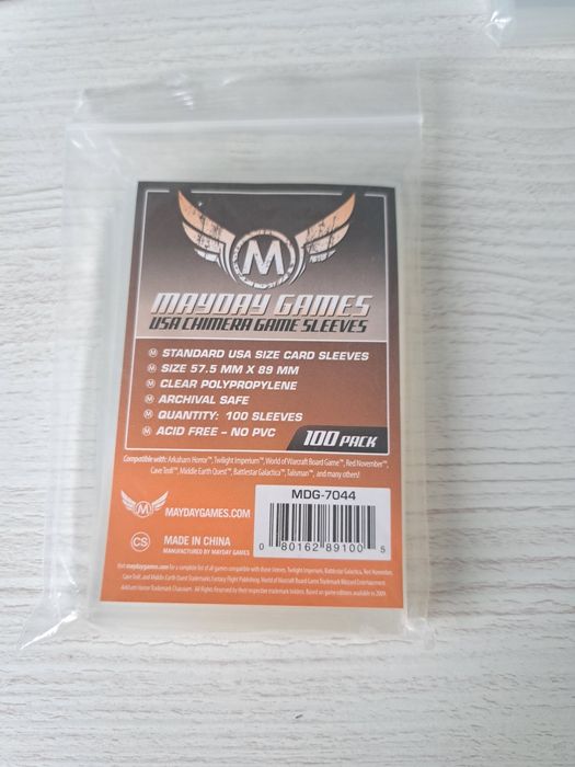 Mayday games sleeves