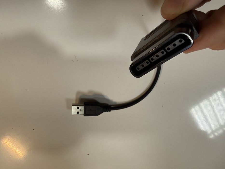 Adaptador USB para comandos PS1 e PS2
