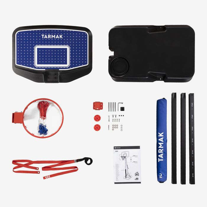 Tabela Basquetebol de Pé Regulável Dunk Criança 1,60 m a 2,20 m K900