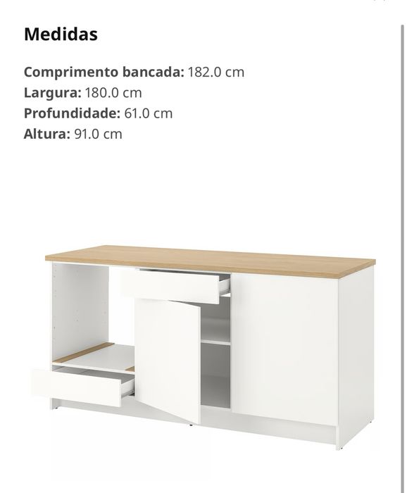 Bancada de cozinha- Nova e embalada