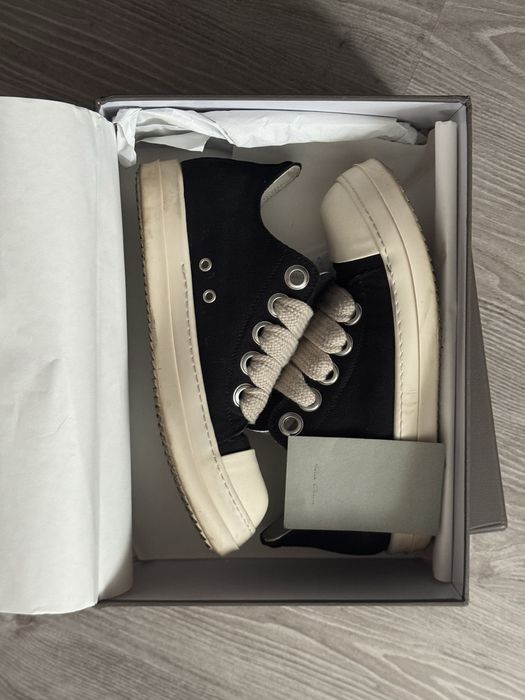 Rick Owens DRKSHDW Jumbo Lace Low 43