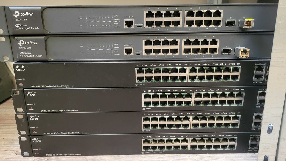 Продам робочі керовані світчі Cisco / HP ProCurve / TP-Link / D-Link