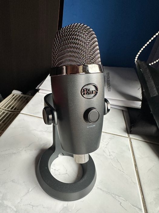 Profesjonalny mikrofon Blue Yeti Nano USB, podcast, YT