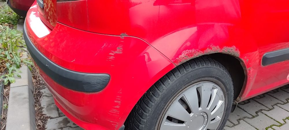 Hyundai Getz 1.3 benzyna 82KM 12V z 2003 czerwony