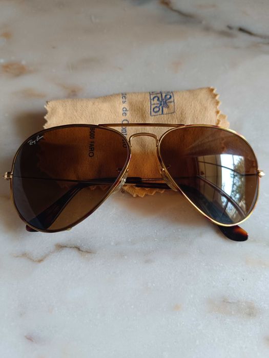 Óculos Ray ban aviator ano 1986