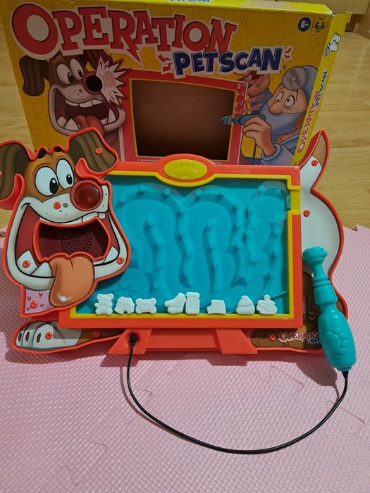 Operation Pet Scan, gra, Hasbro, planszowa, operacja psa weterynarz