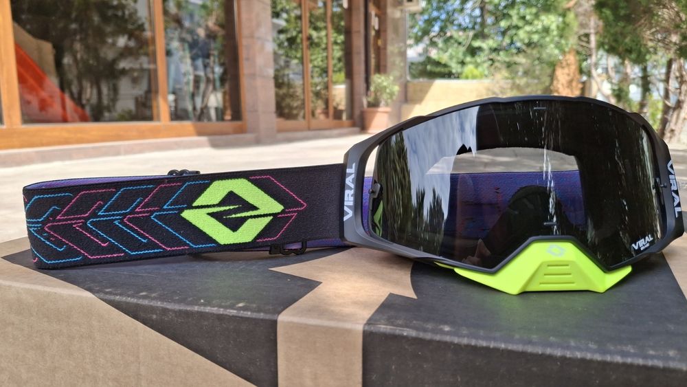 Мотоочки вело маска мотокросс мото окуляри geon ендуро 100% fox kovi