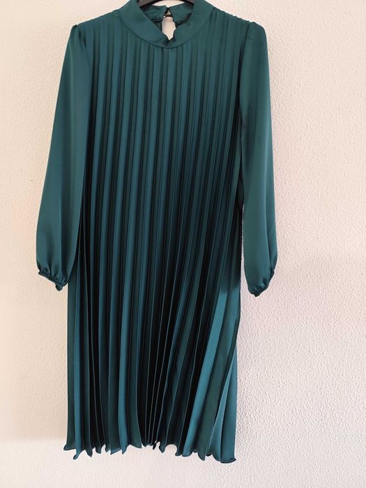 Vestido plissado