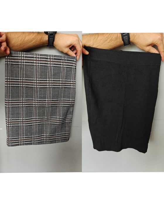 Dwie spódniczki mini sinsay xxs obcisła