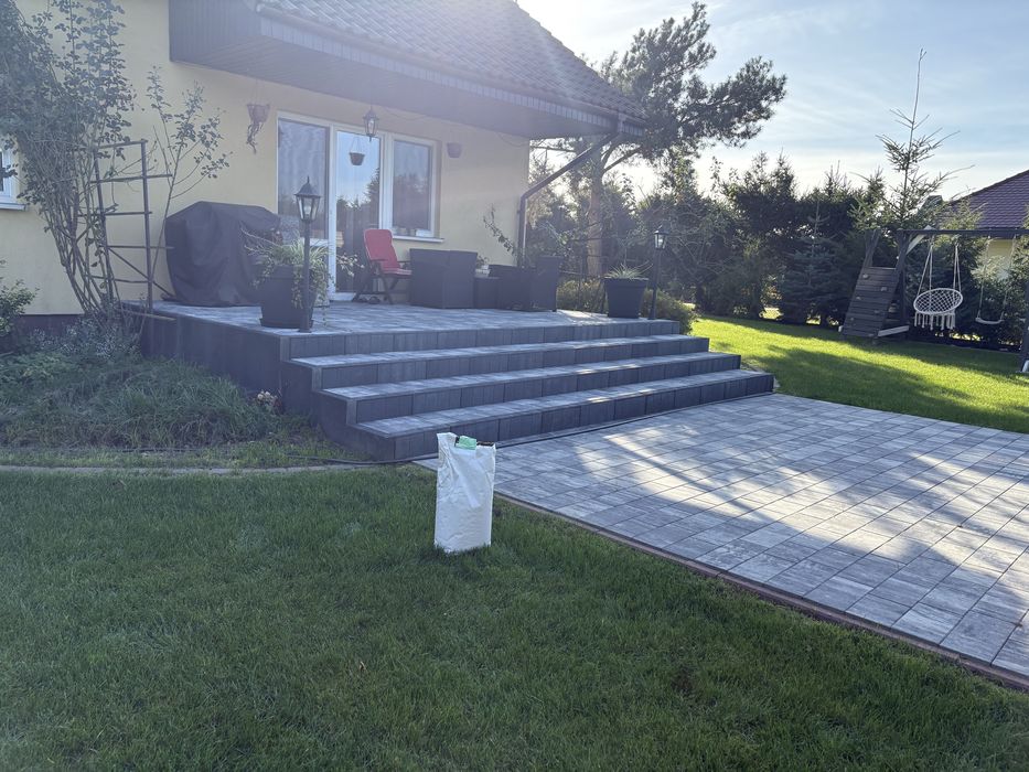 Układanie kostki brukowej