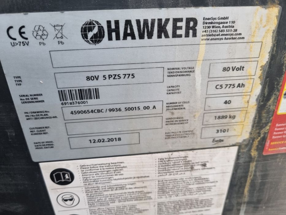 Linde E30HL Wózek Widłowy Elektryczny  maszt 6.7m  2011rok (e25,e20)