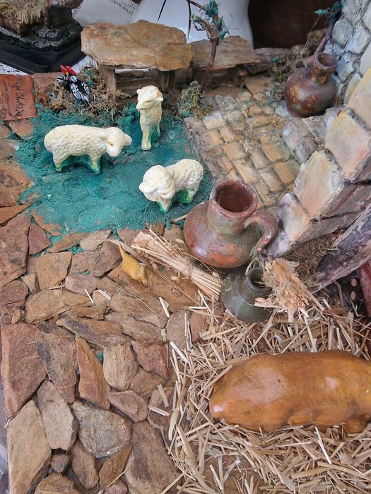 Presepio artesanal cabana