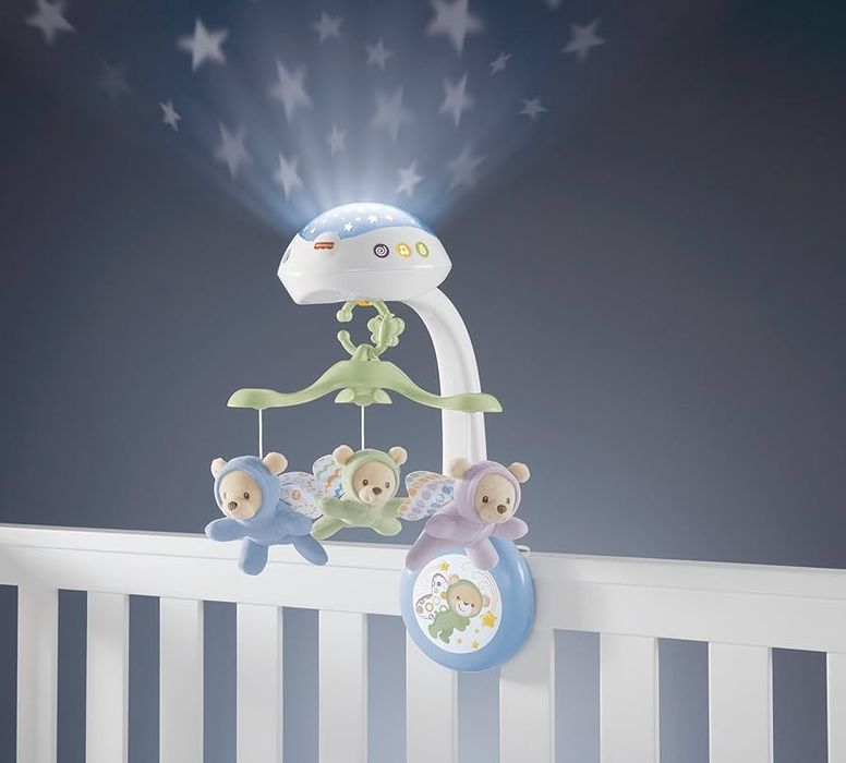 Fisher-Price 3-в-1 мобіль Мрії метелика проєктор Butterfly Dreams
